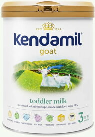 【800g 6個セット・1歳から】Kendamil goat（ケンダミル ヤギ）3 Toddler Milk パーム油フリー A2 乳児用粉ミルク【12ヶ月から】【英国発送】