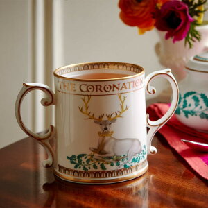 [Rl[VLORbv1] FORTNUM & MASON Fortnum's Coronation Commemorative Two Handled Cup [250萻]tH[giEAhEC\ Rl[V}OJbv [`[Y̑ՊLO