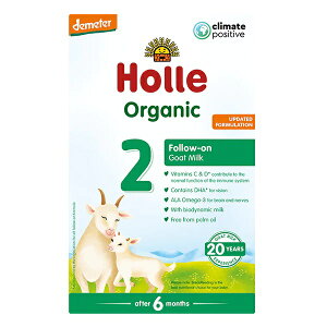 [400g 1E6J] z I[KjbN M~N (Holle Organic Infant Goat Milk Formula 2) pS[g~N Xebv2yj[A/DHAܗLz