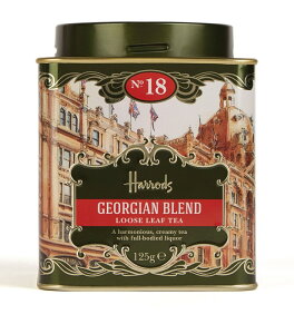 [125g x 1] HARRODS No. 18 Georgian Blend Loose Leaf Tea nbY No.18 W[WAuh [Y[teB[ (125g) pg [zڈ2-3T]
