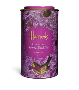 [󂠂菤i ʂɉ݂ ܖ2026N2 125g x 1] HARRODS Spiced Loose Leaf Black Tea nbY XpCX[Y[tg(125g) pg
