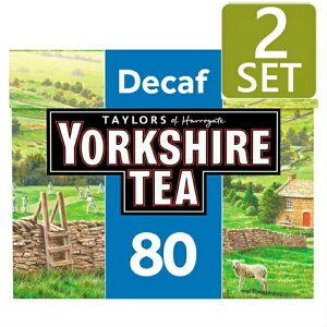 [80ܓ 2Zbg] TAYLORS of HARROGATE YORKSHIRE TEA Decaf ( [NV[eB[ fJtF) CMXg [p ڈz2-3T]