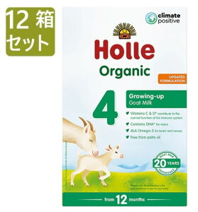 [400g 12ZbgE12] z I[KjbN M~N (Holle Organic Growing-up Goat Milk 4) pS[g~N Xebv4ypbPWj[A from 12 months /DHAܗLz