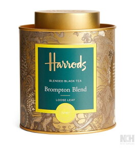 [125g x 1��] HARRODS No.87 Brompton Blend Loose Leaf Tea �n���b�Y No.87 �u�����v�g���u�����h ���[�Y���[�t�e�B�[(125g) �p���g�� [�z���ڈ�����2-3�T��]