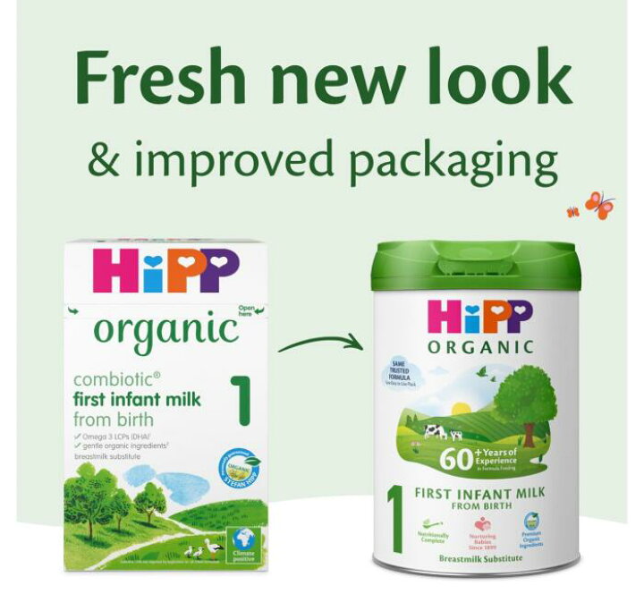 楽天市場】[800g 1個] HiPP(ヒップ)organic COMBIOTIC オーガニック 