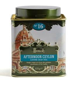 [125g x 1] HARRODS No. 16 Afternoon Ceylon Loose Leaf Tea nbY No.16 At^k[ZC[Y[teB[(125g) pg [zڈ2-3T]