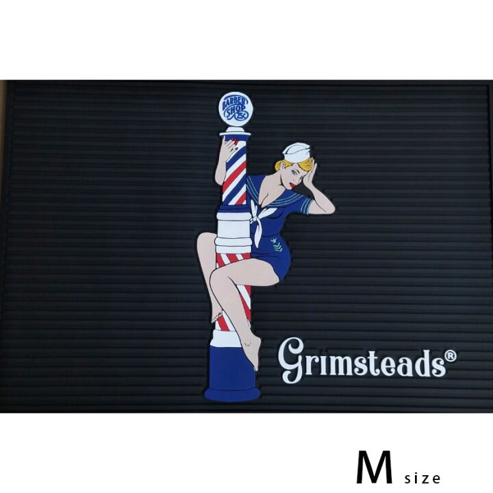楽天市場 ツールマット Barber Pole Pinup Girl Tool Mat ｍ 床屋 理容 美容室 バーバーショップ お洒落ヘアーサロン クリッパーや鋏を置くマットです Royal Knight 東京 Royal Knight Tokyo 楽天市場店