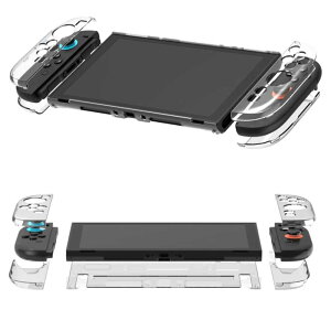 【送料無料】Switch 2用 ケース クリア カバー 分体式設計 保護ケース 本体&クリップ PC材質 or 本体PC材質+TPUクリップ 着脱簡単 全面保護 指紋防止 衝撃吸収 擦り傷防止 耐久性 2025年版 Switch 2