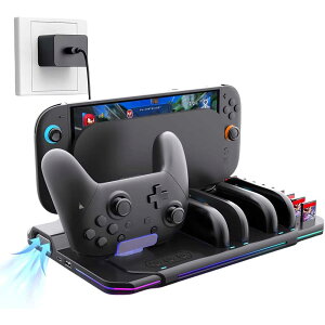 Switch 2 Pro & WCR2p [dX^h XCb`2p pX^h rMp pN[[ Switch 2 Prop [dhbN Joycon2p [dz_[ 5䓯[d 10Q[J[h[\ LEDwv RGB