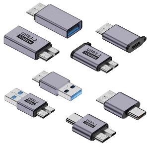 USB to Micro B ϊA_v^10Gbps USB Type C to Micro B A_v^ f[^] Macbook/HDDOtn[hhCu Galaxy S5 Note3 ȂǂMicro BfoCXɑΉ