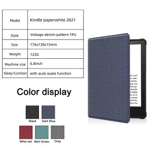 Amazon 11 Kindle Paperwhite 2021 6.8C`fjP[X Jo[ (\ꐢ) Kindle Paperwhite VOj`[ GfBV ɓK Lh y[p[zCg X[u I[gX[v@\t