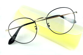 BENEFIT/ベネフィットNew York　C1クラシックモダンメタル眼鏡フレーム【基本レンズ無料】