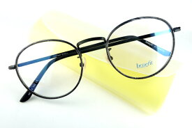 BENEFIT/ベネフィットAUSTIN　C5クラシックメタル眼鏡フレーム【基本レンズ無料】