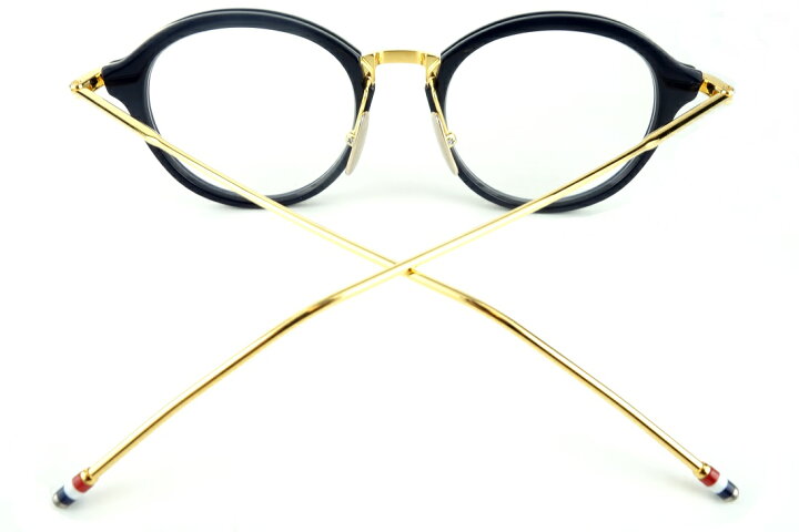 楽天市場】THOM BROWNE/トムブラウンTB-011-F 49sizeNAVY/SHINY GOLD 