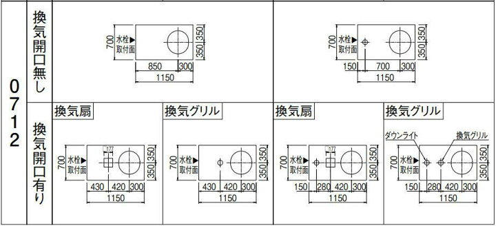 楽天市場】Panasonic シャワールーム SSV0712Sタイプ 基本仕様 
