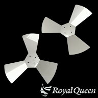 期間限定！20％オフセール♪【送料無料】【3枚羽 プロペラ スピンナー #1000 鏡面 22.5インチ】トラック …