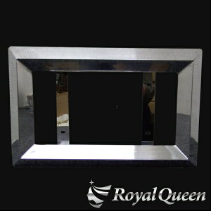 【送料無料】【字光式OK♪中型車用 40角おこし ステンレス ナンバーフレーム】 トラック デコトラ パーツ トラック用品 ナンバー枠 ステンレス RoyalQueen 【RQNC35】