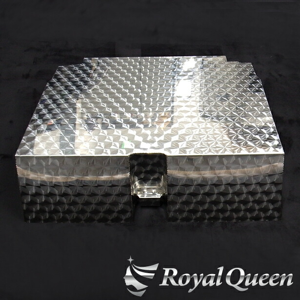 【送料無料】【三菱ふそう 新型 17 スーパーグレート バッテリーカバー ウロコ柄】FUSO トラック デコトラ パーツ トラック用品 ステンレス  RoyalQueen【RQBC10F】 | Royal Queen
