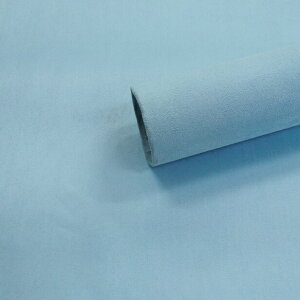 【在庫処分】【1m/少し訳あり/ノリ付き♪スエード調生地シート 単色 2-8ウォーターブルー 幅約145cm×1m】カッティングシート アルカンターラ調 内装 車内 張替え 壁紙 シール 送料無料 RoyalQueen