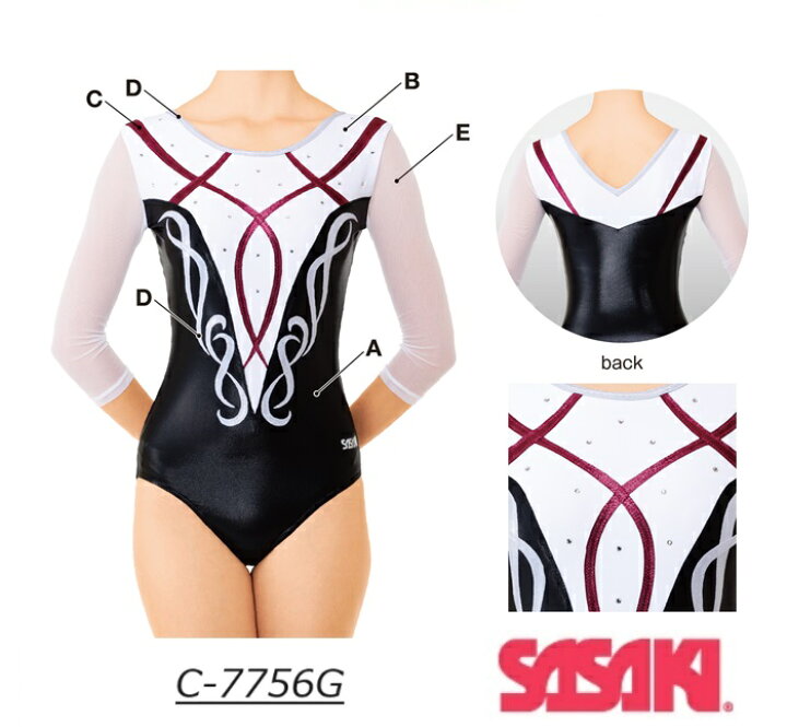 楽天市場】【2024 新商品】体操 ササキスポーツ SASAKI レオタード 