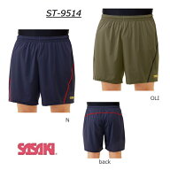 体操 GYMハーフパンツ ST-9514　 SASAKI 　ササキスポーツ 速乾　軽量