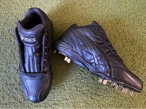 アシックス/asics ゲーリック ボルダーフィールド ラウダーG2 GFS-22 【在庫処分 大特価!】【送料無料※離島・一部地域を除く】ベースボールシューズ 革底 金具