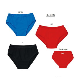 体操 GYMアンダーショーツ #220 SASAKI 練習着 アンダーウエアセルリアンブルー／ブラック／ファイヤーレッド