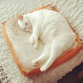 トーストパンのぬいぐるみ 大きい トースト 食べ物 犬 猫 ペット パン屋 抱き枕 飲食店 店飾り おもちゃ 可愛おもちゃ リアル 80cm