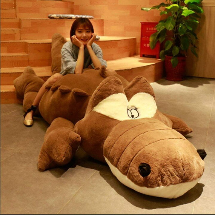 楽天市場】「230cm」一部即納 ぬいぐるみ 特大 ワニ ぬいぐるみ 大きい 超大 鰐 お誕生日プレゼント 動物ぬいぐるみ 手触りふわふわ 動物ぬいぐるみ 抱き枕 クリスマス 贈り物 女の子 男の子 店飾り おもちゃ 全長230cm : roystyle 楽天市場】「230cm」一部即納 ぬいぐるみ 特大 ワニ ぬいぐるみ 大きい 超大 鰐 お誕生日プレゼント 動物ぬいぐるみ 手触りふわふわ 動物ぬいぐるみ 抱き枕 クリスマス 贈り物 女の子 男の子 店飾り おもちゃ 全長230cm : roystyle