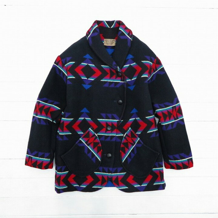 PENDLETON ペンドルトン　ウールジャケット　USA製　ブルー　サイズ10