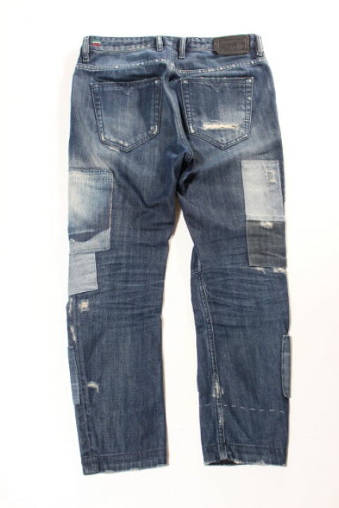 楽天市場】【新入荷!!】ディーゼルDIESEL EAZEE 0838J パッチワーク 