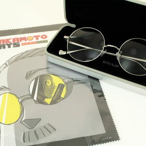 【予約商品】サカモトデイズ 眼鏡コレクション 坂本太郎 ケース付 ラウンド フルリム プレミアムバンダイ プレバン SAKAMOTODAYS さかもとでいず 度付き対応可 店頭受け取りOK 送料無料 アイワ
