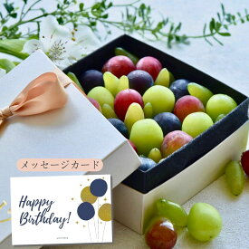 【24日限定P10倍 200円割引】【送料無料 無料リボンラッピング メッセージ】お中元 誕生日 御祝 シャインマスカット ぶどう の宝石箱 岡山 ヴェレゾンブランシュ フルーツ 贈り物 葡萄 ピオーネ 桃太郎 果物 誕生日プレゼント おしゃれ 誕生日 御歳暮