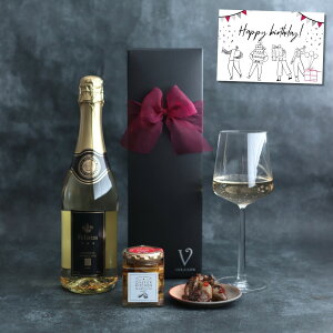 【選べるメッセージカード】ワイン ギフト ワイン おつまみ セット スパークリング ワイン 750ml 広島 牡蠣のオイスター 金が舞う 22カラット フェリスタス プレミアム シャンパン 牡蠣 誕生