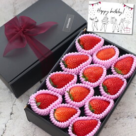 【選べるメッセージカード】バレンタイン いちご 濃厚 紅ほっぺ 大粒 岡山 500g しっかり1粒30g フルーツ ギフト 新鮮 岡山から当日収穫をその日発送 リボン化粧箱 紅ほっぺ かおり野 すず おいCベリー スターナイト 誕生日 メッセージ