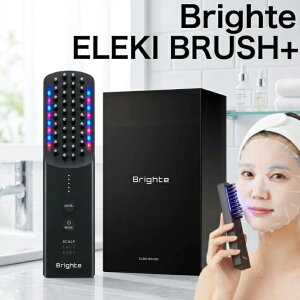 Brighte �u���C�g ELEKI BRUSH+ �G���L�u���V ����� EMS RF LED���� ���t�g�A�b�v