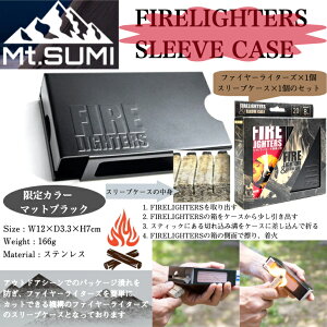 yyVX[p[SALEzy΍ܕtzFIRELIGHTERS SLEEVE CASE matte black t@C[C^[Y X[uP[X }bgubN J[ ΍ o[xL[ Lv AEghA