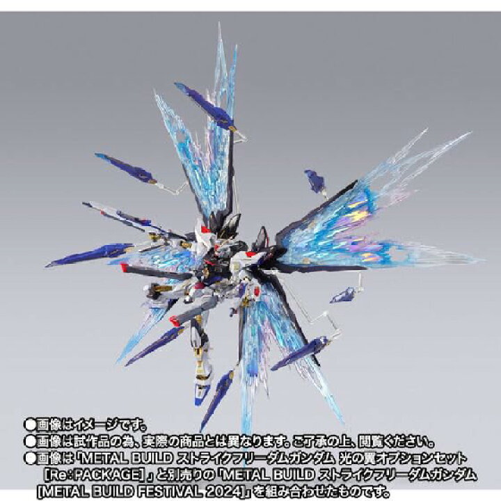METAL BUILD ストライクフリーダムガンダム 光の翼オプションセット2個