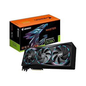 GIGABYTE NVIDIA Geforce RTX5090 ���� �O���t�B�b�N�{�[�h GDDR7 32GB �M�K�o�C�g �y�������K�㗝�X�i�z GV-N5090AORUS M-32GD