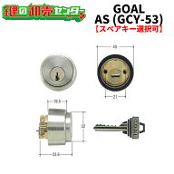 【オプション選択可能商品】 AS・HD・LXシリンダー 《GCY-53》 ●カラー：11（ヘアーライン） ●ピンシリ…