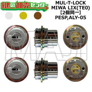 MUL-T-LOCK,�}���e�B���b�N PESP,ALY-05 �������p MIWA LIX(TE0) 2����V�����_�[ ��(�J�M) ���� ���