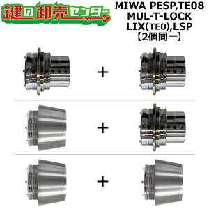 MIWA PESP,TE08 �������p MUL-T-LOCK,�}���e�B���b�N LIX(TE0),LSP 2����V�����_�[ ��(�J�M) ���� ���