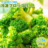 ブロッコリー 冷凍 2kg (500g×4袋) 大容量 冷凍 業務用 小分け サラダ お弁当 おかず 冷凍野菜 バラ凍結…