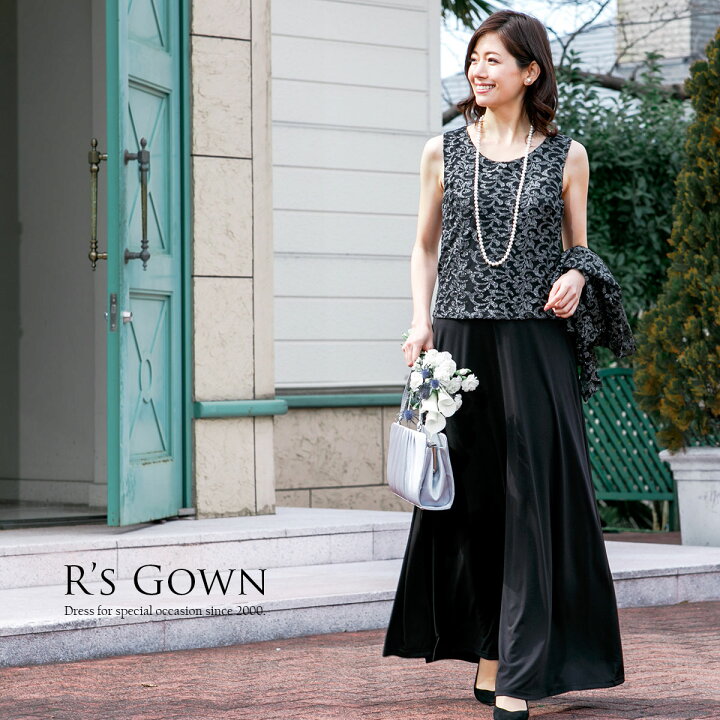 楽天市場】ドレス 母親 マザーズドレス 上着 セット 結婚式 大きい  