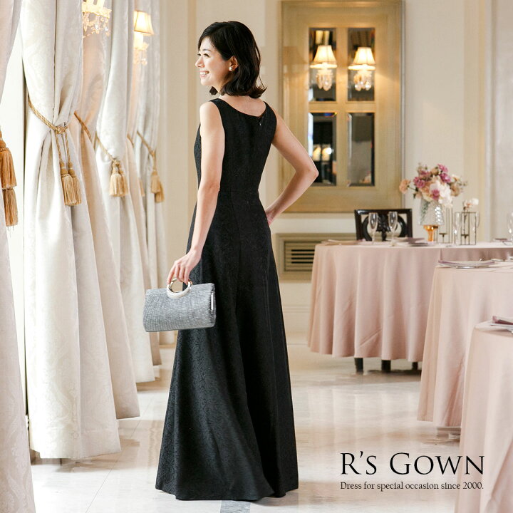 楽天市場】クラシックジャカード 結婚式 母親 ドレス 洋装 七分袖 ママ  