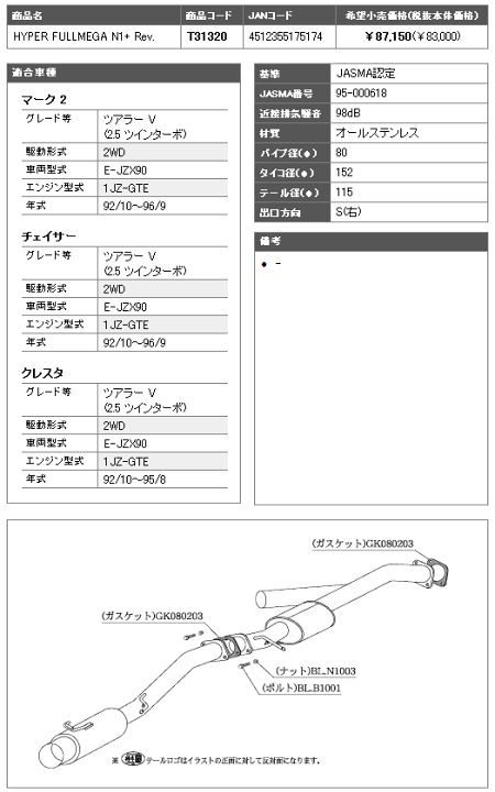 楽天市場】【 マーク2 2.5Lツインターボ 2WD車 型式 E-JZX90 エンジン