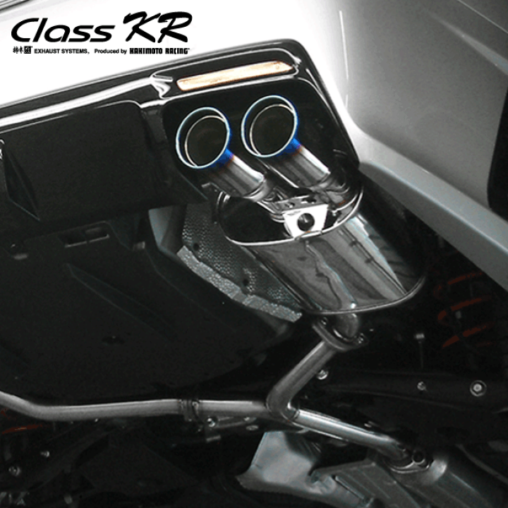 マークX 130系 柿本改 4本出しマフラー Class KR 130系】マークX に 柿本改マフラー Class KR 取り付け！ | 一宮