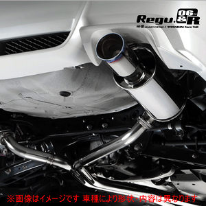 【 インプレッサWRX-STi 2.0L 4WD車 ターボ車 型式 CBA-GVB エンジン形式 EJ20ターボ 年式 2010/7-2014/8 6MT車 ※スペックC/S206/ts/tsタイプRAグレード不可 ≪ テール:100Φ 左右計2本出し仕様 ≫≪ B22338 ≫】