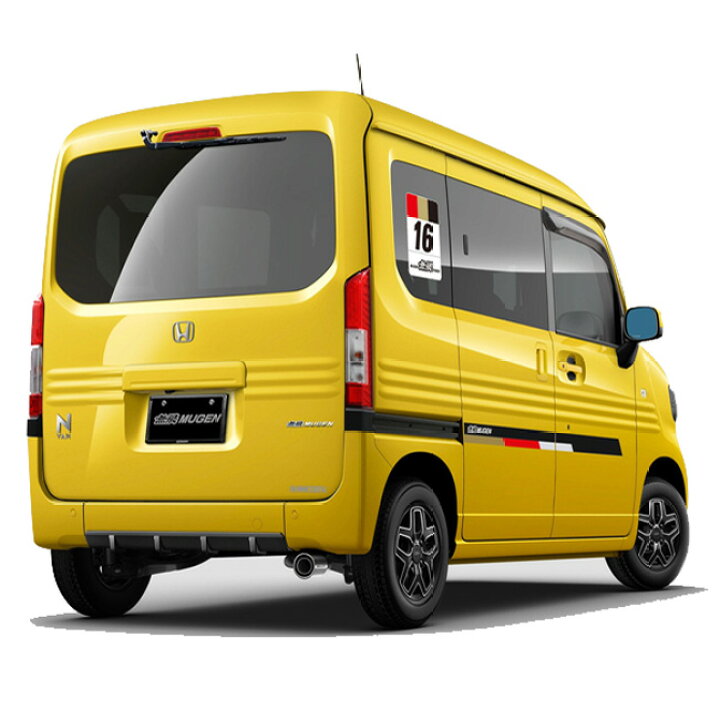 楽天市場】無限 エアロ 【 リアバンパーガーニッシュ 】 N-VAN NVAN N 