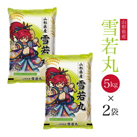 新米 令和8年 山形県産 雪若丸 10kg(5kg×2) 米 白米 送料無料
